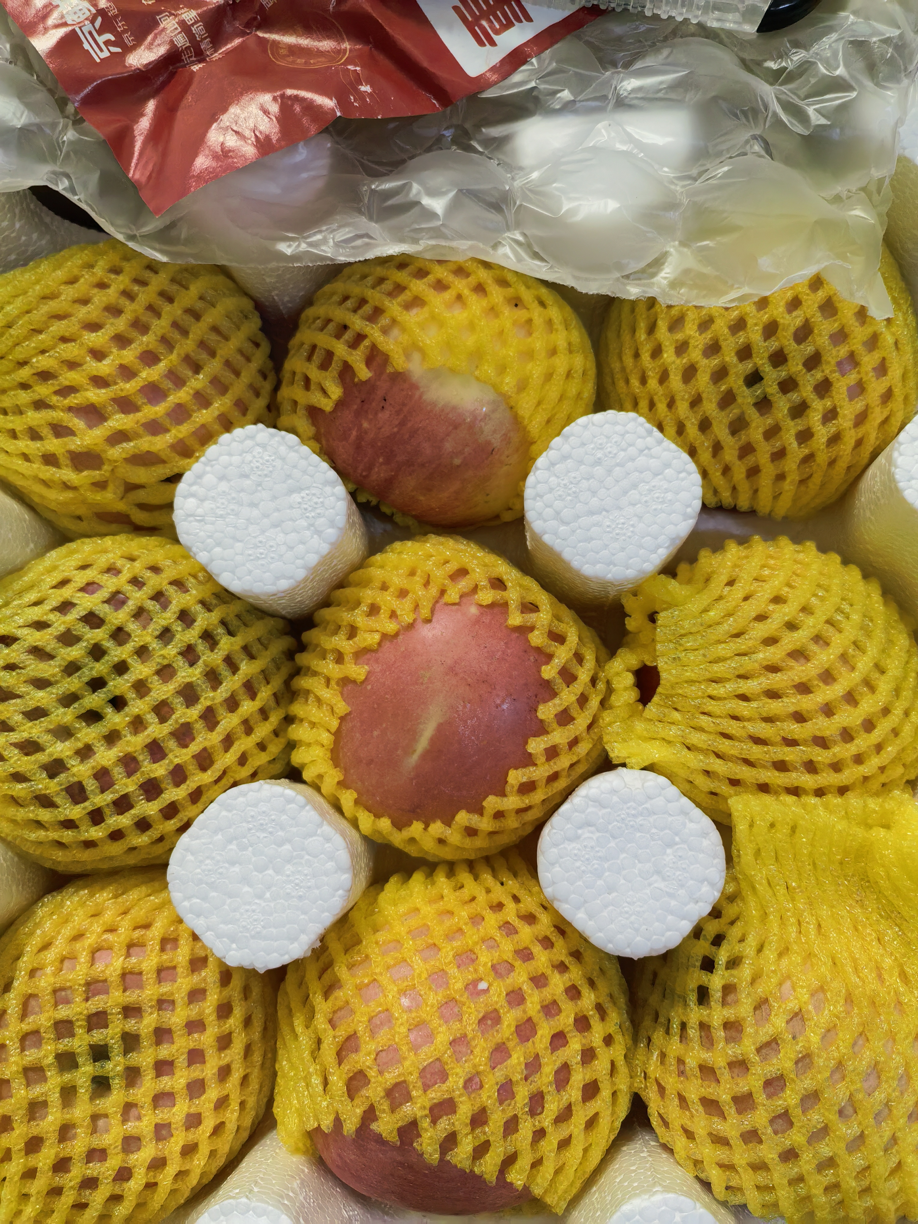 京鲜生山东烟台红富士苹果净重10斤单果85mm+新鲜水果 源头直发包邮 实拍图