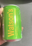 屈臣氏（Watsons）苏打水混合口味mini罐气泡饮料200ml*24（原味12罐+香草味12罐） 实拍图