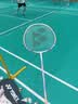 尤尼克斯（YONEX）羽毛球拍单拍碳素中杆比赛初学者NR7000i白粉红 已穿线附手胶 实拍图