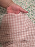 MUJI[自营限定款]女士无侧缝 双层纱织睡衣 纯棉家居服 浅粉红色 XL 实拍图