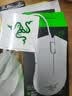 雷蛇（Razer）炼狱蝰蛇标准版有线鼠标 人体工学  电竞游戏 右手通用型 吃鸡/LOL/CS GO游戏鼠标 白色 实拍图