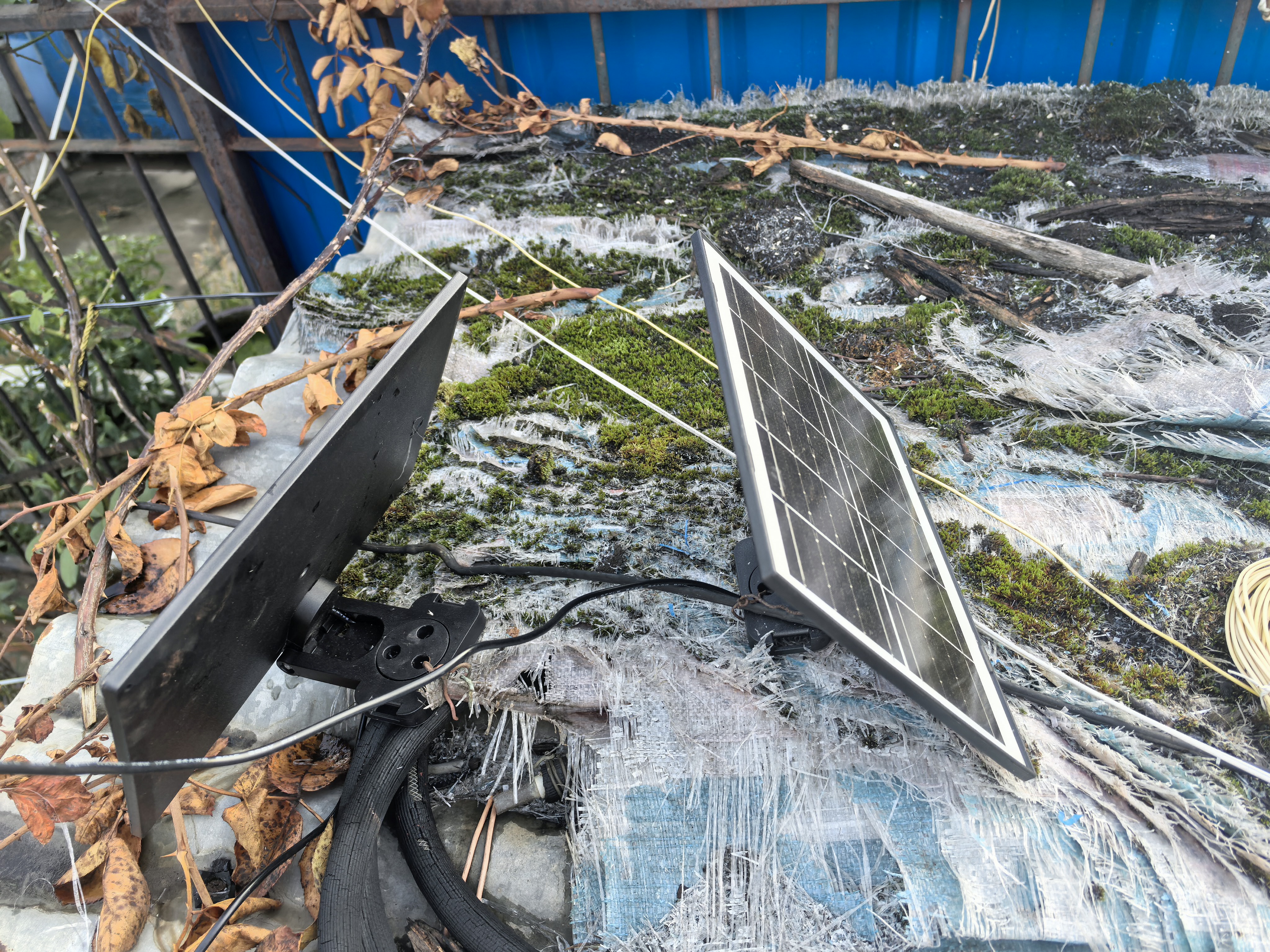 霸天安4g太阳能摄像头终身免流量AI室外免插电无电无网手机远程户外监控器家用360度无死角高清全景夜视 实拍图