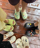 朴西浮云洞洞鞋女款夏季外穿2026新款透气软底凉鞋男女 云朵白 35-36 实拍图