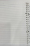 国誉（KOKUYO）【热门商品】B5/100张/4本装活页纸Campus活页本替芯高考笔记本活页纸8mm横线26行1WCN-CLL1110 实拍图