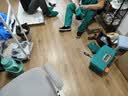 全友（QUANU）家居奶油芝士系列双人床小户型家用主卧室齐边大床含床垫组合家具 【高脚款 | 升级实木排骨架】单床+65K床垫 1.5x2米 实拍图