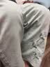 CLOR新中式裤子男潮牌国风冰丝直筒休闲宽松凉感长裤CL130浅灰XL 实拍图