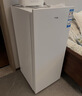 海尔（Haier）山茶花138L立式冰柜小型家用小冰箱冷柜真风冷无霜冷冻冷藏转换一级一键速冻大容量BD-138WGH90WF 实拍图