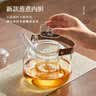 茗光茶壶玻璃煮茶壶茶水分离泡茶壶高硼硅玻璃烧水壶玻璃茶具功夫茶壶 实拍图