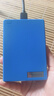 纽曼（Newsmy）1TB 移动硬盘机械 双盘备份 清风Plus系列 USB3.0 2.5英寸 宝石蓝 海量存储 手机连接 格纹设计 实拍图
