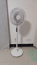 美的（Midea）【飓风节能】七叶柔风立式电风扇/家用轻音落地扇/台式小型风扇/大风力遥控定时摇头风扇 SAH35BSJ 实拍图