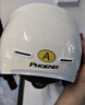 凤凰（Phoenix）新国标A类3C认证电动车摩托车头盔双镜片防雾亮白围脖男女四季通用电瓶车3/4半盔冬季保暖安全帽 实拍图