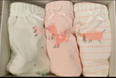 好孩子（gb）女孩内裤 女童5A抗菌纯棉三角内裤A类 宝宝底裤3条装-粉红 实拍图