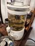 九阳（Joyoung）养生壶3L大容量 水龙头花茶桶养生烧水壶 玻璃煮茶器316食品级炖煮一体恒温电热水壶K30D-WY606 实拍图