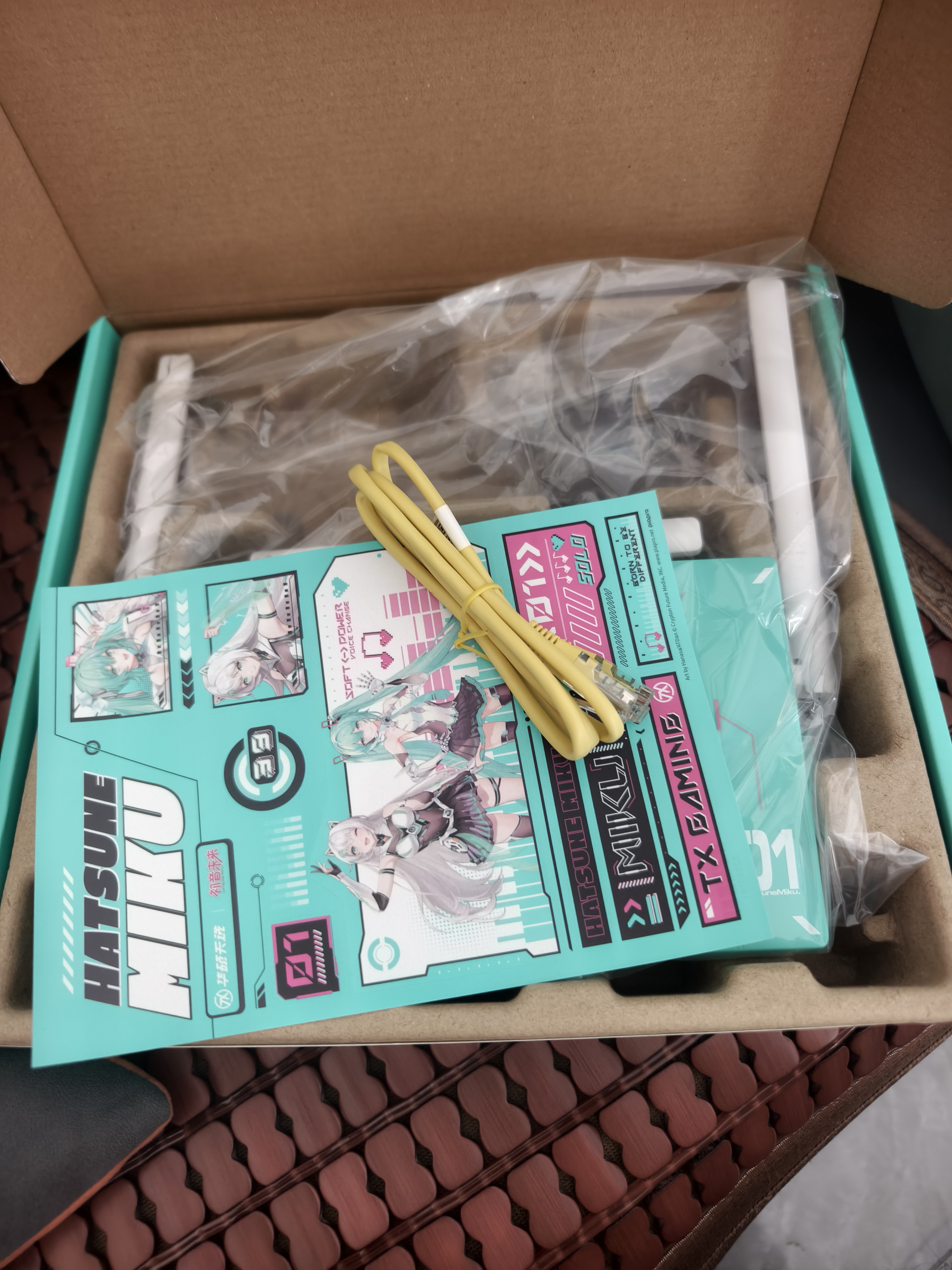华硕（ASUS）天选游戏路由2 初音未来版WiFi7路由器电竞游戏无线千兆路由信号增强放大器 2.5G口 Aimesh随心组 实拍图