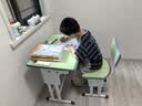 尊眠（ZUNMIAN）儿童课桌椅书桌学习桌椅套装家用中小学生写字桌子可升降70*50cm 实拍图