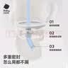 babycare儿童水杯6个月以上宝宝霸王龙不锈钢保温杯上学450ml-新旧款混发 实拍图