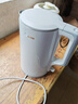 美的（Midea）烧水壶电热水壶304食品级不锈钢无缝内胆双层防烫1.7L大容量1800W智能断电SHJ1721 实拍图