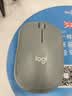 罗技（Logitech）M221 轻音鼠标 无线鼠标 办公鼠标 对称鼠标 带无线微型接收器 薄荷绿 实拍图