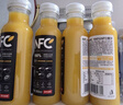 农夫山泉100%纯果汁NFC橙汁900ml*4瓶整箱装鲜果冷压榨饮料礼盒 实拍图