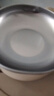 【带饭必备】饭盒带盖上班族密封饭盒不锈钢学生便当盒餐盒保鲜盒 乳白色2层 实拍图