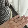 伊芭天然鸽血红红宝石钻石18k金戒指女 送女朋友生日礼物情人节礼物 30分 红宝18K玫瑰（9-22号现货） 实拍图