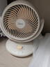 美的（Midea）桌面台式小风扇电风扇空气循环扇台扇 办公室宿舍小型迷你排气扇空调扇 宿舍卧室床上用低噪节能 3档循环扇丨循环静风 实拍图