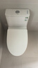九牧（JOMOO）马桶家用一级水效防臭卫浴虹吸式马桶坐便器大冲力抗菌卫生间坐厕 镇店热卖【升级无棱】11370 305坑距(2515城包安装) 实拍图