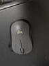 罗技（Logitech）M220 轻音鼠标 无线鼠标 办公鼠标 对称鼠标 带无线微型接收器 灰黑色 实拍图