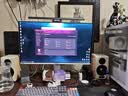 微星（MSI）极光MPG 321URXW QD-OLED 32英寸 4K240Hz 三星面板OLED电脑显示器Type-C 90W 白色游戏电竞显示屏 实拍图