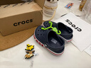 卡骆驰（CROCS）【采销直播】贝雅卡骆班洞洞鞋轻便耐磨一脚蹬休闲鞋|205089 深蓝/辣椒红-4CC 41 /42(260mm) 实拍图