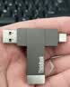 ThinkPad联想Thinkbook 128GB Type-C USB3.1 U盘 读速150MB/s 手机电脑 双接口 u盘办公商务优盘BU100 实拍图