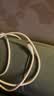 贝尔金（BELKIN）苹果充电线 数据线type-c 苹果17充电 手机快充线 USB-C电源线电脑快充线 2米编织款 白色 CAB024 实拍图
