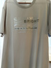 京东京造【凉感印花T】男士t恤衫抗菌防螨短袖bright浅灰XL 实拍图