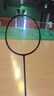 李宁（LI-NING）羽毛球拍雷霆小钢炮黑色全碳素专业进攻型单拍4U已拉线AYPT307-4 实拍图