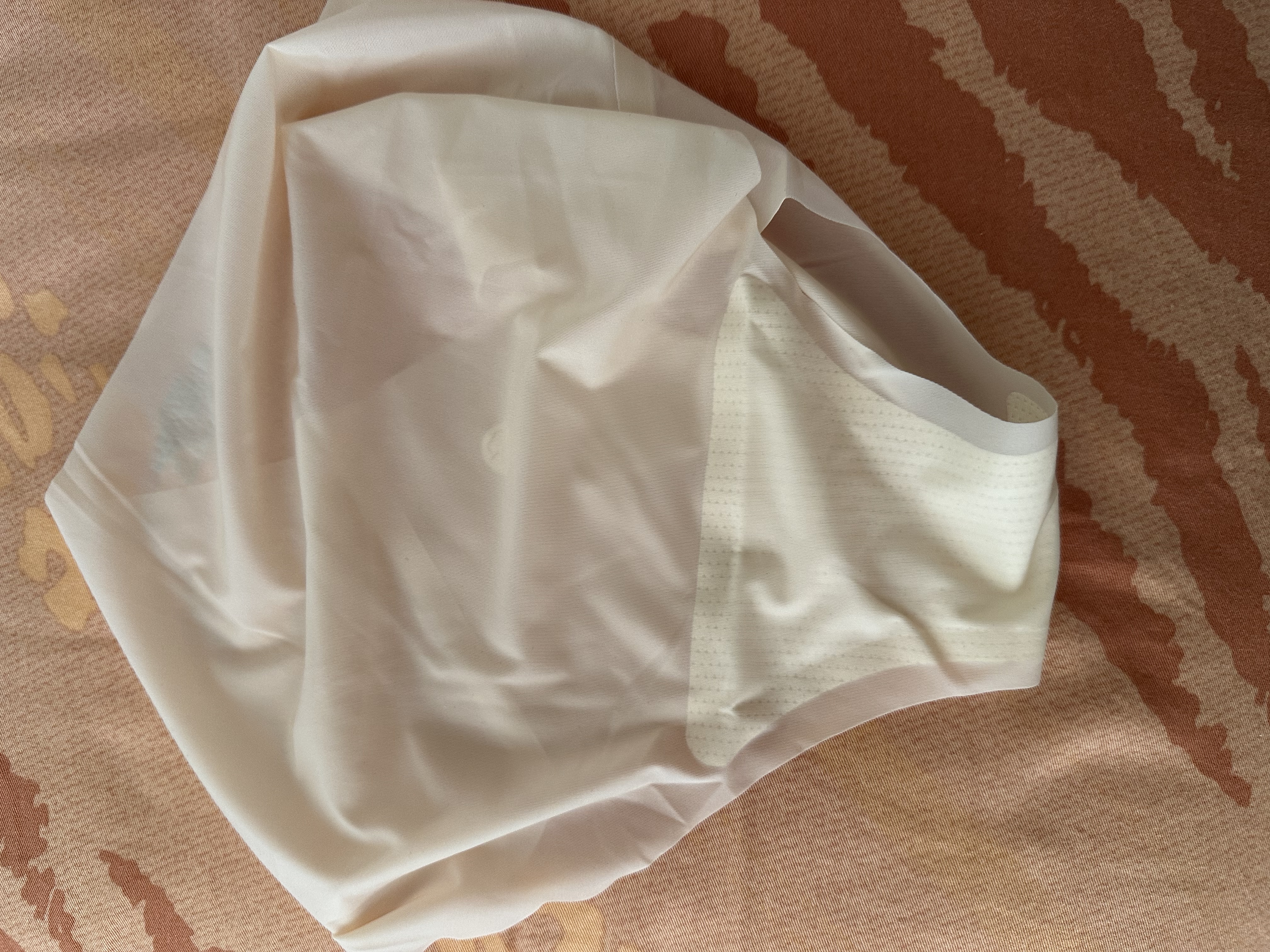 莫代尔无痕内裤女冰丝夏季薄款隐形裸感少女内裤7A抑菌透明三角短裤头 L 实拍图