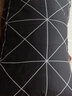 语桐 家纺 枕套单人枕头套学生宿舍枕芯套子一对 极简黑 48*74cm(枕套单只) 实拍图