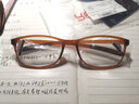 夕阳红防蓝光老花镜男女中老年人全框TR90超轻老花眼眼睛老光中老人眼镜 E9004T茶色 200度 建议55-59岁 实拍图