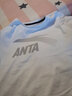 安踏（ANTA）t恤男士短袖夏季薄款圆领潮流大logo纯色舒适透气跑步上衣运动服 -1纯净白色/金标 2XL (185) 适合160-180斤 实拍图