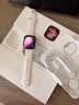 Apple/苹果 Watch S11 智能手表GPS款42毫米玫瑰金色铝金属表壳淡桃粉色运动型表带S/M MEUN4CH/B 实拍图