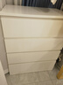 宜家（IKEA）MALM马尔姆卧室家用斗柜收纳柜床边柜抽屉柜简约杂物柜 四屉柜白色 实拍图