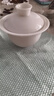京东京造 茶杯盖碗  360°旋转可悬停功夫泡茶盖碗茶具羊脂玉瓷薄胎150ml 实拍图