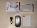 联想（Lenovo）无线鼠标无线静音蓝牙鼠标可充电轻薄便携笔记本电脑ipad平板安卓苹果手机通用无线商务办公鼠标 银色-双模版【左右静音按键】 无线蓝牙鼠标【Type-c充电/配充电线】 实拍图