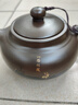 LOCKZI原矿紫砂茶壶大容量仿古名家纯手工泡茶壶功夫茶具杯套装妍送礼物 紫砂-紫泥大仿古(一鹿呈祥)（送茶杯） 480ml 实拍图