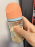 贝亲（Pigeon）PPSU双把手防胀气奶瓶240ml 丛林小兔 M号奶嘴 3月+ AA218 实拍图