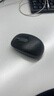 罗技（Logitech）M196 无线蓝牙鼠标 办公鼠标 笔记本商务办公家用 小巧便携 对称手型 石墨灰 实拍图