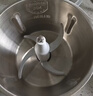 美的（Midea）【重磅新品】绞肉机家用电动0涂层迷你打蒜器宝宝辅食料理搅拌机触控彩屏4叶一体磁吸无孔刀S07FB 实拍图