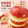 良品铺子竹盐枇杷干无核果干水果干果脯蜜饯休闲特产干果零食 【配料只有苹果】厚切苹果圈90g*1袋 , 实拍图