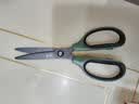 得力（deli）160mm剪刀办公生活家用小剪子手工剪纸刀 办公用品 黑色6034 实拍图