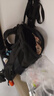悠途（UTO）运动内裤男士速干抑菌透气跑步马拉松平角裤2条装黑色+深灰 L 实拍图