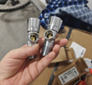 九牧（JOMOO）单热角阀三角阀黄铜加厚国标4分止水阀红蓝标识44072-306/1C1-1 实拍图